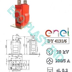 53 20 63 DMI 031014 - DY 4131/6 Transformator de masura curent MT, m. interior, suport, 400/5 A